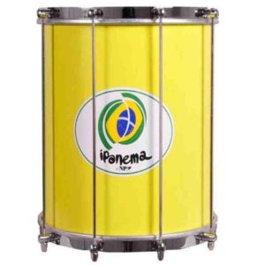 instrumentos de percusión - repenique-aluminio-254-o-x-30-cm-amarillo